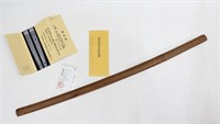 Fine Authentic Japanese Katana Sword w Certificati