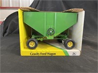 John Deere gravity feed wagon, 1/16 scale, Ertl