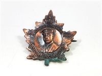 1934 Toronto Centennial Pin Copper Canadian Corps