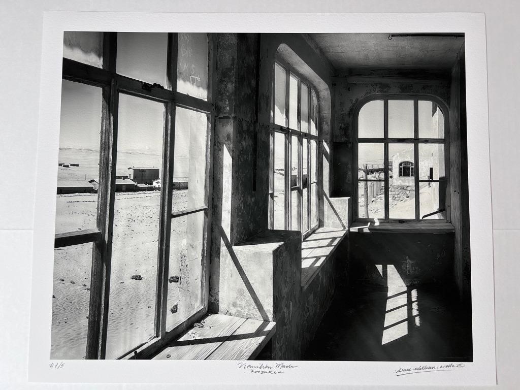 ?Loggia? Art Photography. Monochromatic Print. 22"