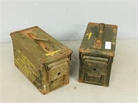 pair-  50 cal. Ammo boxes