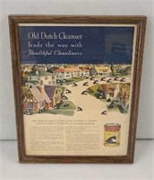 Antique Old Dutch Cleanser Advertising Paper