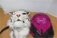 Like new Animal Head & UnderArmour Back Packs