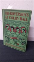 Vintage 1917 the Rover boys at Colby Hall book