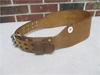 Leather Riding Belt