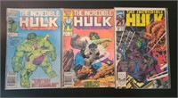 The Incredible Hulk #323, #326, & #375