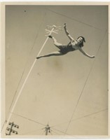 8x10 Betty Ward Gainesville circus performer
