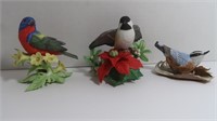 Lenox Porcelain Handcrafted Bird Figures (3)