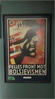 German war framed print