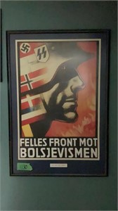 German war framed print