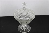 Lead Crystal Covered Compote