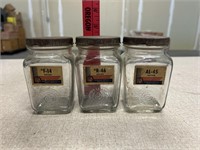 Vtg Automotive Parts Jar Guaranteed Parts Co