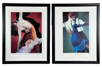 Bill Brauer Two Gallery Lithographs