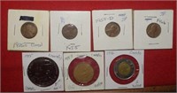 Four Pennies, Canada Coins & Kennedy Medallion
