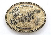 GIST 2005 CHEYENNE FRONTIER RODEO BELT BUCKLE