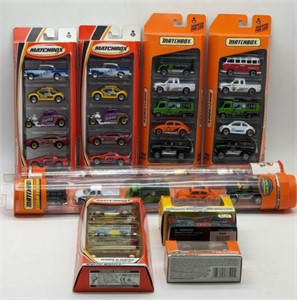 (VW) Matchbox, mini machines, and maisto cars in