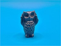 1.5-Inch Pewter Owl