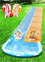 JOYIN 22.5ft Water Slides and 2 Bodyboards, Lawn W