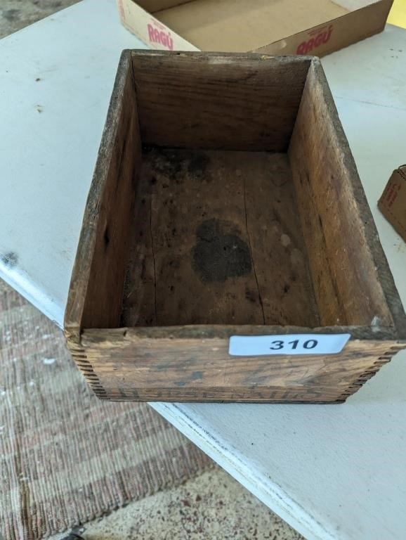 Horse Nail Wooden Box