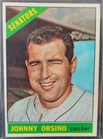 1966 Topps Johnny Orsino #77 Washington Senators