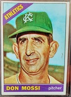 1966 Topps Don Mossi #74 Kansas City Athletics