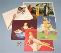 Pin-Up Girl Prints, Marilyn Monroe, etc.