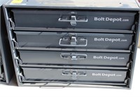 Bolt Depot Organizers with nuts and bolts