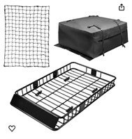 Leader Accessories Roof Rack Cargo Basket Set,