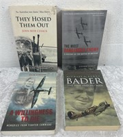 4 x Military Flyer Paperback Books