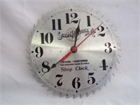 Seas/Craftsman Sop Clock 10"Round