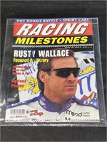 Rusty Wallace Signed 1997 Racing Milestones - Note
