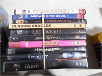 DVD'S x10, Charlies Angels, I.Robot, Dune