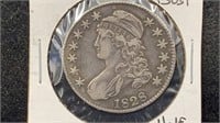 1828 Silver Bust Half Dollar