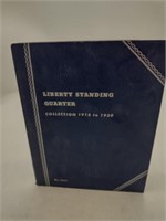 Vintage Liberty Standing Quarter Book w/1 Coin