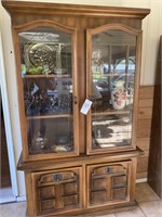 China Cabinet & Contents (45x17x77H)