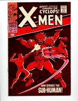 MARVEL COMICS X-MEN #41 SILVER AGE VG