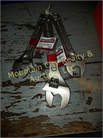 New craftsman adjustable wrenches, Files and more