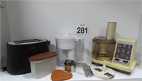 Kitchen Lot Toaster, Food Processor & More