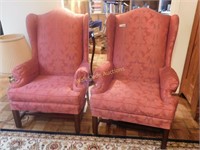 High Back Chairs Set of 2 - Beautifully