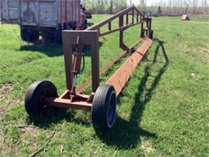 Hydraulic press drill carrier approx 30 ft