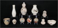 11 Pieces Japanese Porcelain Including Satsuma