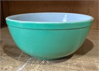 Green Pyrex Bowl