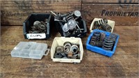 JAP Collection of Springs, Retainers, Collets ....