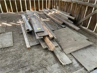 (2) Piles 1" and 2" Boards
