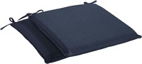 Sunbrella Chair Pad, 19x17 in, Indigo, 1ct.