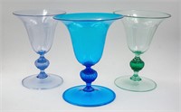 Vintage murano Glass vases