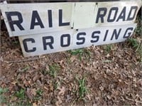 Railroad Crossing Sign - 48"Lx9"H