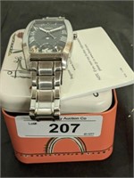 MENS FOSSIL WATCH SILVER TONE