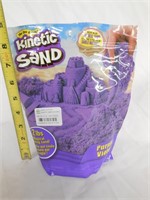 Kinetic Sand 2lbs, Purple, Bag Opened, Used