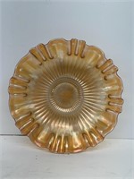 Carnival glass dish